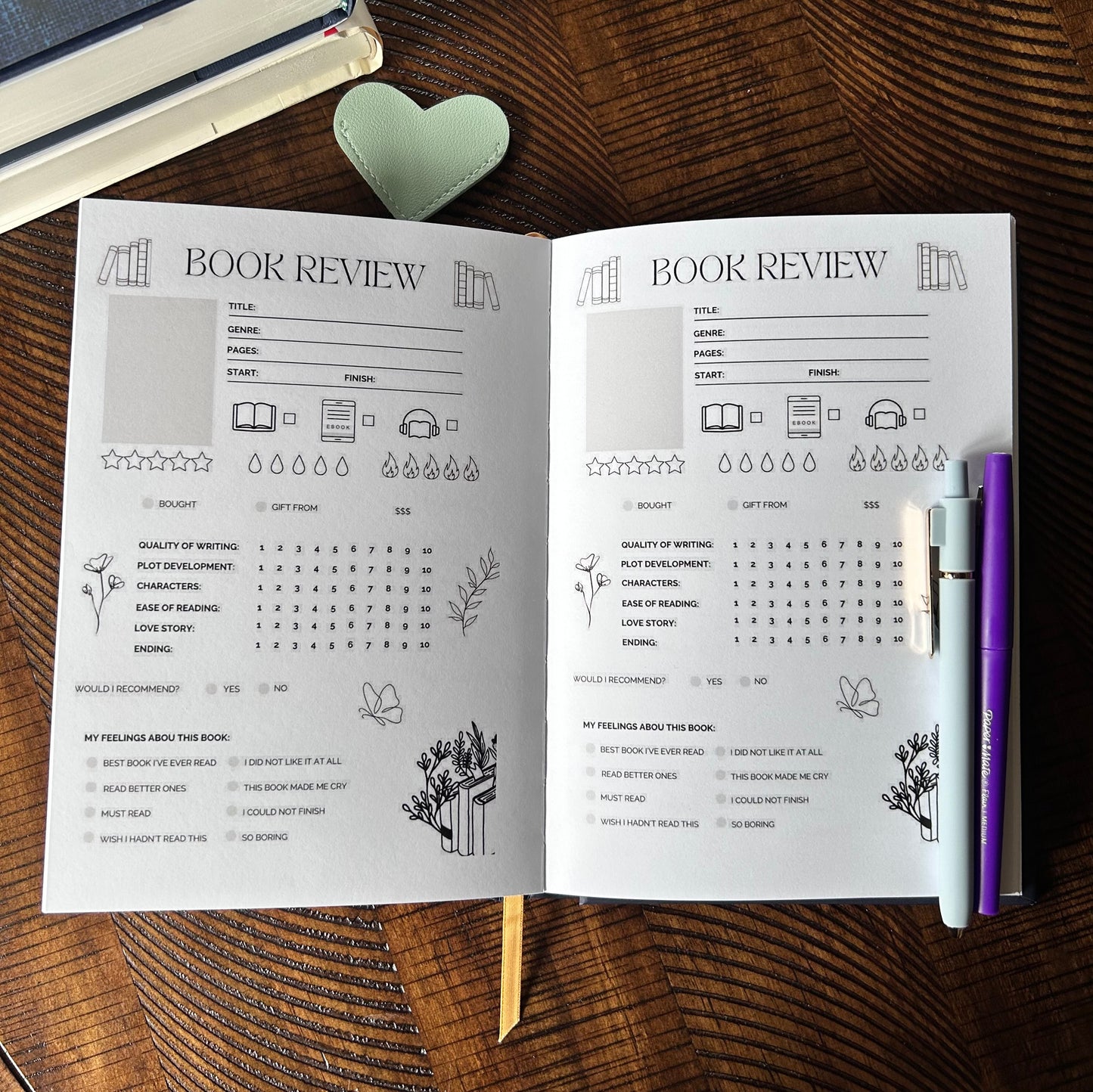 Reading Journal Bundle